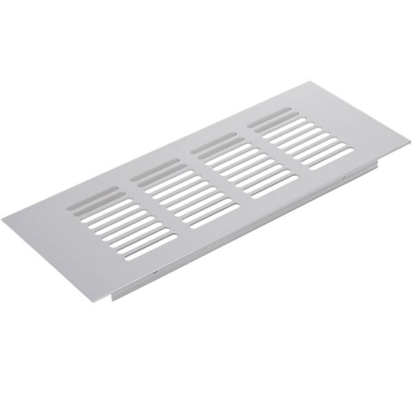 Ventilationsrist til fodpaneler aluminium base 200x80mm