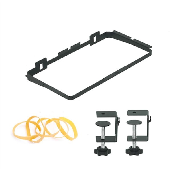 Søppelposeholder, Stabil Søppelposeholder for Skap med Stoffpose og Binderklips, Bærbar 11,8 X 5,9 Tommer