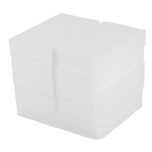 100x60x20mm 10pcs Magic Sponge Melamine Eraser Cleaner - White