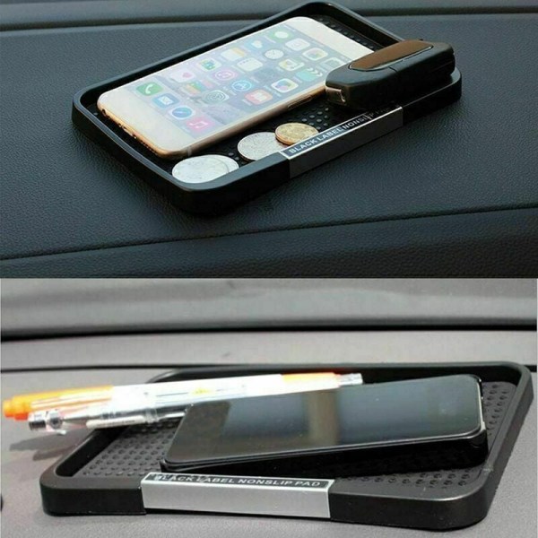 Antislip-matta Bil Magic Dashboard Tray Holder Antislip-matta(Svart)-