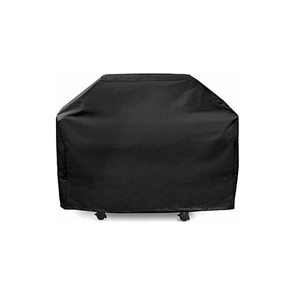 Gasolgrillöverdrag, Vattentätt 210D Plancha Skyddande Överdrag, Skyddande Överdrag för XL Grill, Justerbar Rem, Lämplig för de Flesta Grillar (145 x 61