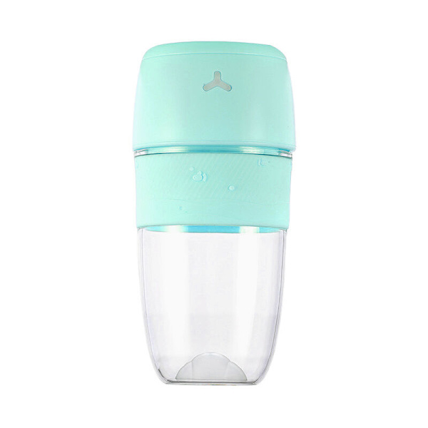 Bærbar blender, personlig størrelse blendere for shakes engangsservering juicekopp mini fruktjuicer for hjemmekjøkken, grønn