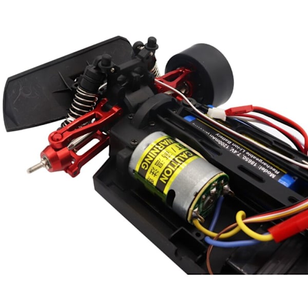 2 kpl Metalliset taka-akselin napakannattimet SG 1603 1604 SG1603 SG1604 1601 1602 1/16 RC-auto päivitys, keltainen