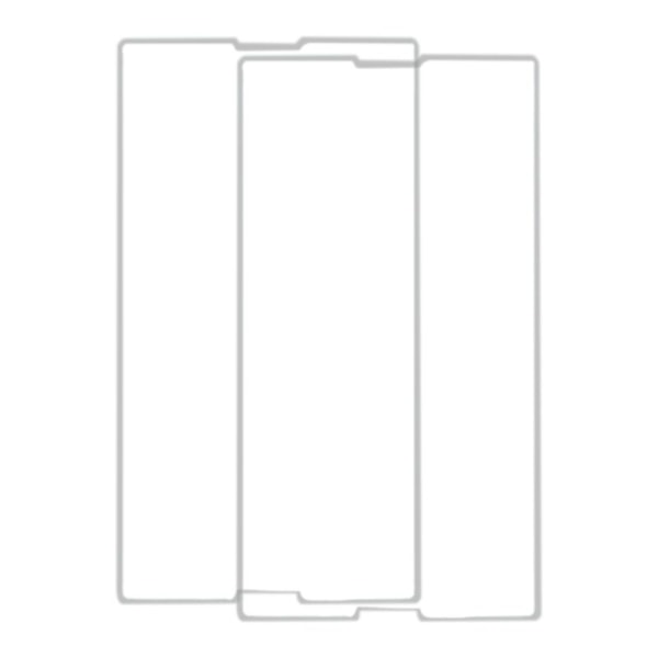 (2 Pack) Härdat glas skärmskydd kompatibel för Tab2 A8-50 A8-50F A8-50LC (8 tum), 9H hårdhet