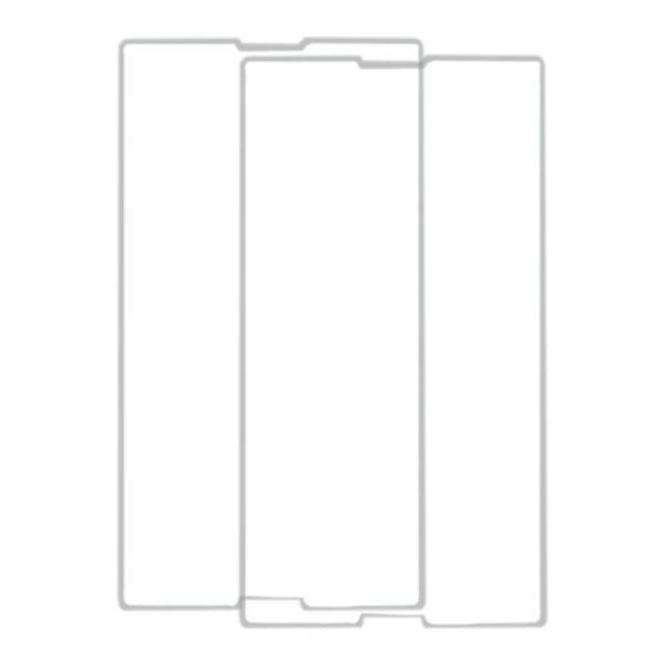 (2 stk) Hærdet glas skærmbeskytter kompatibel med Tab2 A8-50 A8-50F A8-50LC (8 tommer), 9H hårdhed