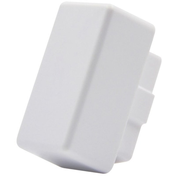 Mini OBD2 Bluetooth 4.0 Bilscanner Fungerer med alle OBD-II-kompatible køretøjer Hvid