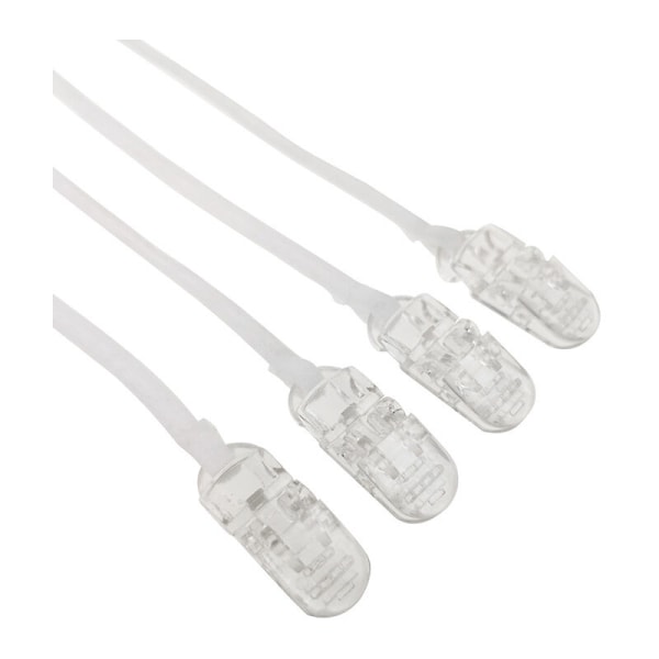 10 par hållbara fasta maskklämmor rep hartsklämma kamisol stabilisator elastiskt rep justerbara klämmor elastiskt band för mask