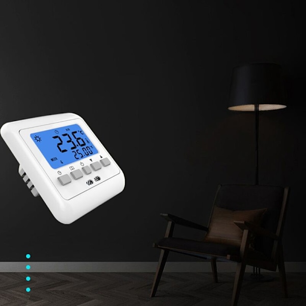 C08.H3 16A Digitaalinen termostaatti Lämpötilan säädin 0-40 Celsius Antiflaming PC Termostaatti