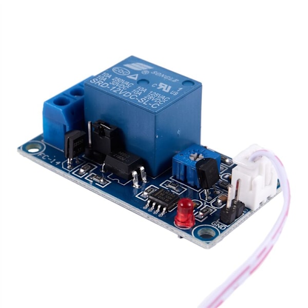 3x DC 12V Relämodul Sensor Fotoelektrisk Brytare 50mmx25mm Med 2 Kablar