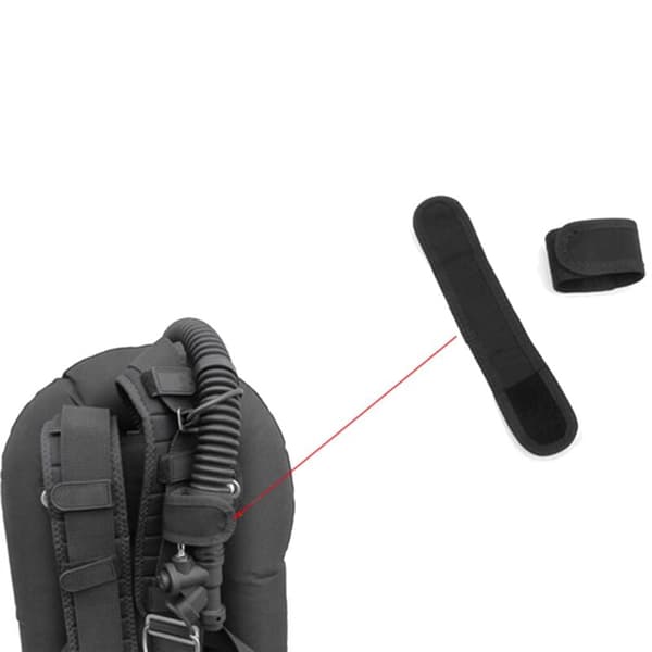 Scuba Diving Backmount Sidemount BCD Epaulet Airway Holder BCD Backmount Tillbehör