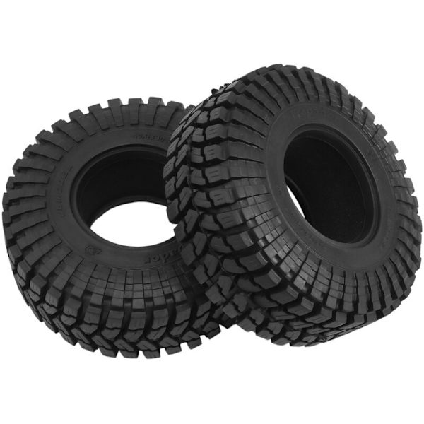 4 stk. 110x39MM 1.9 Gummidæk Dæk til 1/10 RC Crawler Bil Axial SCX10 90046 SCX10 III AXI03007 TRX4 D90