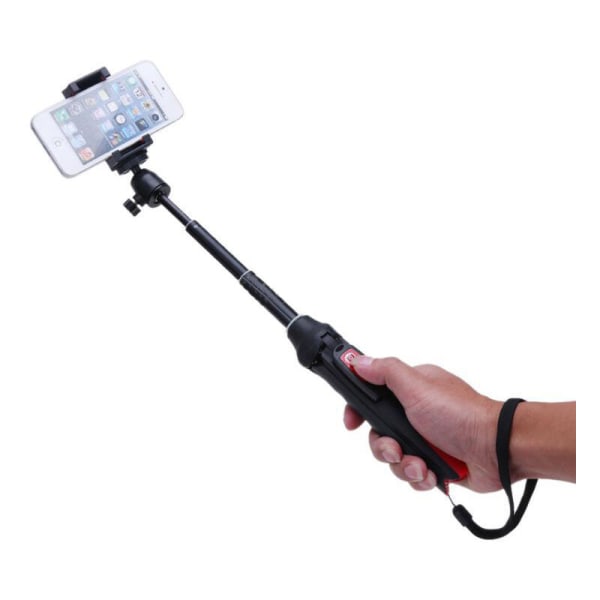 Selfie-stativ, bärbar Bluetooth-monopod, fjärrkontroll, Bluetooth-slutare, mobiltelefon