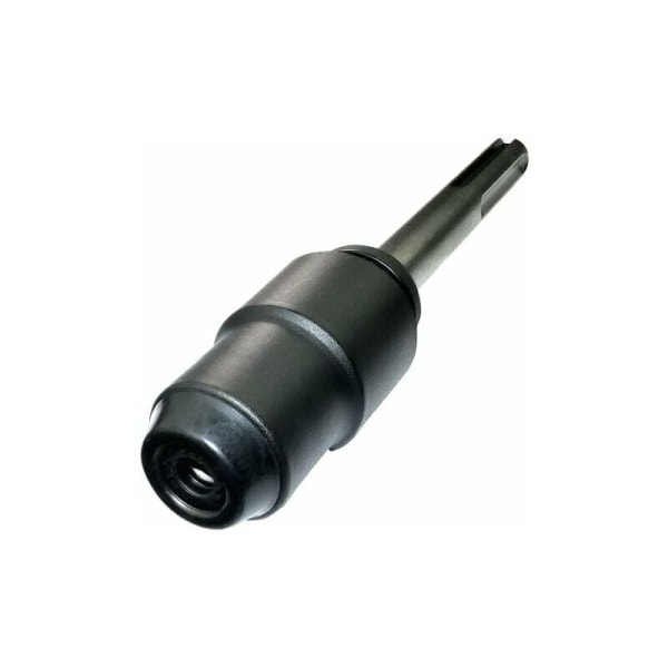 C45025 - SDS-Max til SDS-Plus konverteradapter med chuck - Sockelspidsforbindelse til boremaskine/hammer - Mejsel/skov/bor - i CR-V stål