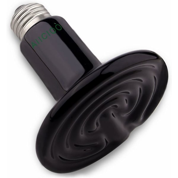 Keramisk Reptil Varmelampe Holdbar Juleinfrarød Lys Dyrevarmelampe Firben/Kylling/Slange/Hamster E27 220-240V (150W)