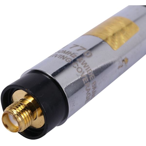 3 kpl RH770 Dual Band 144/430MHz Suurivahvistinen SMA-naaras Teleskooppiantenni UV-5R UV-82 -888S RH-770