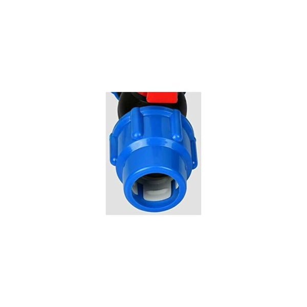 Plastkulventil för 32mm klämrör