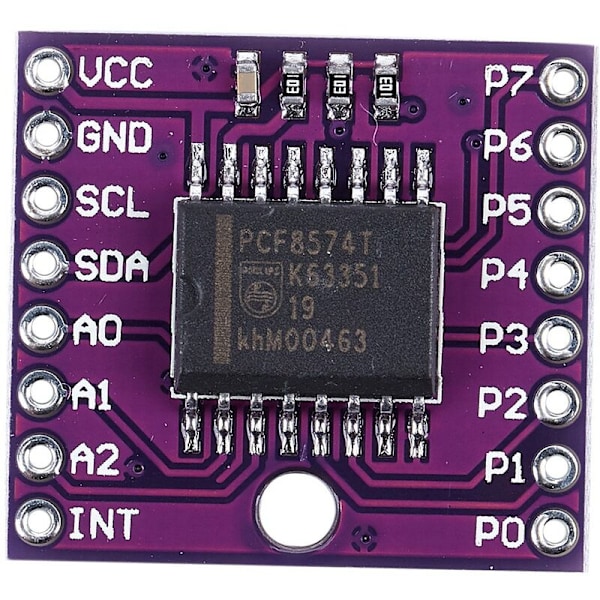 1 st Pcf8574T Utökad Kaskad Expansionsmodul med I2C I/O Port Gränssnittstöd