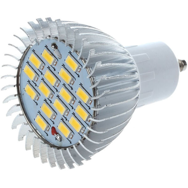 GU10 6.5W 16 SMD 5630 LED Varmvit Hög Effekt Belysning, Spotlight Glödlampor
