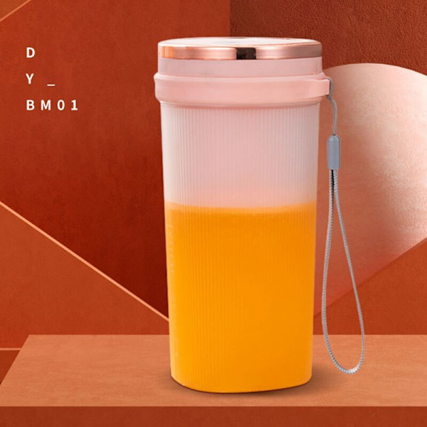 Bärbar Elektrisk Juicer USB Laddningsbar Handhållen Smoothie Blender Fruktmixer Mat Milkshake Juice Maker Maskin B