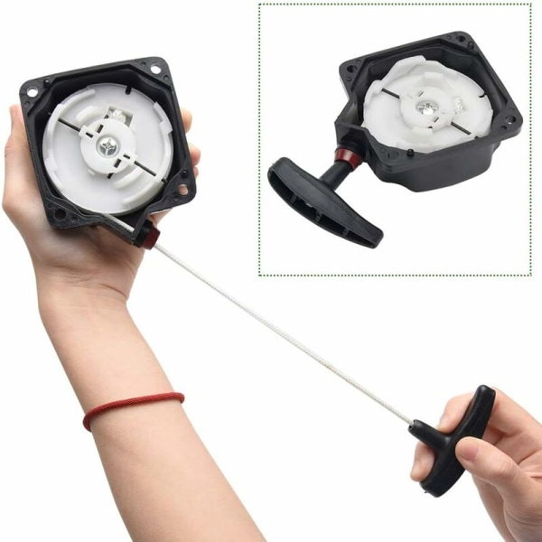 Universal erstatningsstarter for buskrydder, kantklipper, gresstrimmer, trimmer, trimmer, reservedeler
