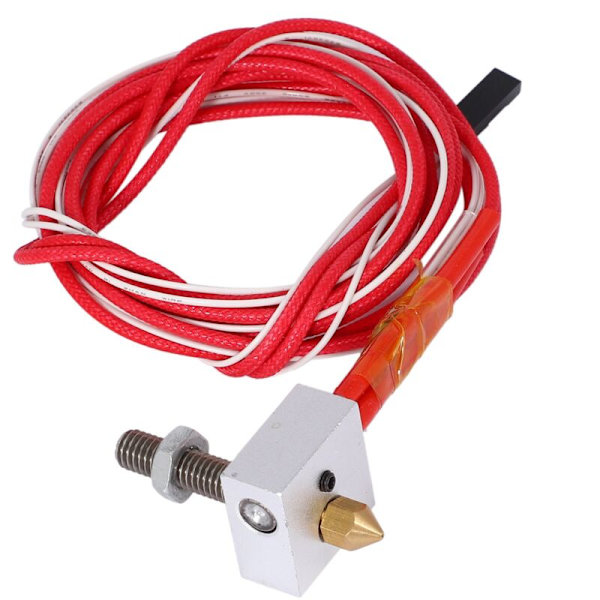Mk8 Hotend Extraktorhuvud för Prusa I3 3D-skrivare med 1 st Mk7/Mk9 Silikonstrumpa Set