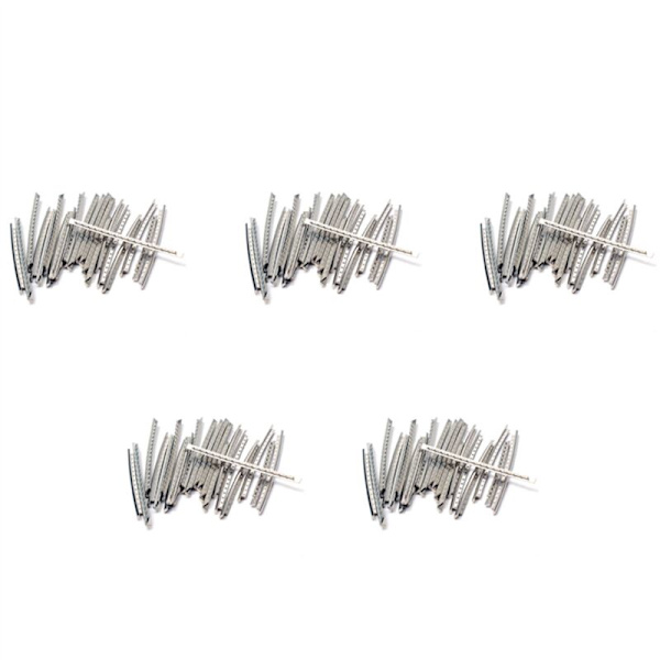 120 st. Rostfritt Stål Gitarr 24 Band Greppbräda 2,7 mm för Akustisk