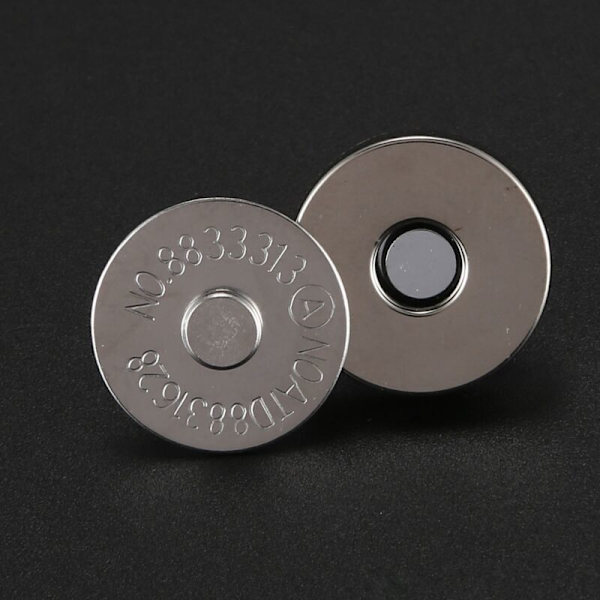 60 Sett Magnetiske Trykknapper 18mm - Perfekt for Sy, Håndverk, Håndlaget, Klær, Lær