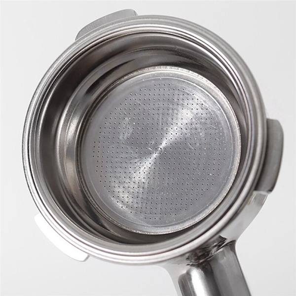 4 kpl Ruostumattomasta Teräksestä Valmistettu Kahvinkeittimen Kahva Suodatin Kaksoiskerros 51mm Universaali Tarvikkeet, B