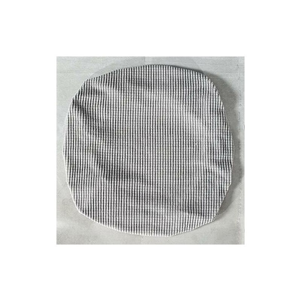 2 st elastiska spandex stolskydd tvättbara stolsöverdrag för kontor matsal bar bröllopsfest dekoration (silver)