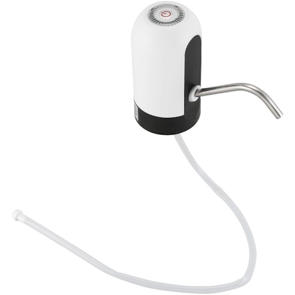 Vannflaskepumpe, USB-lading Automatisk pumpe Bærbar Elektrisk Vann Dispense Vannflaske Bryter for 5 Gallon Universal Flaske