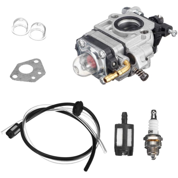 15Mm 2 Stroke Motorcycle Carburetor for 43Cc 47Cc 49Cc 50Cc 52Cc Atv Lawn Mower