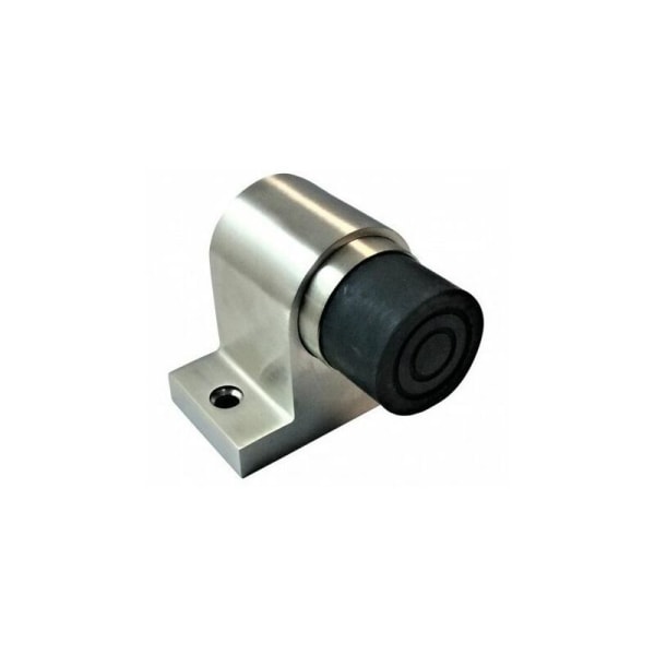 Stopper for Heavy Doors, Spring Loaded, 304 Stainless Steel, Finely Polished. For Door 120 Kg