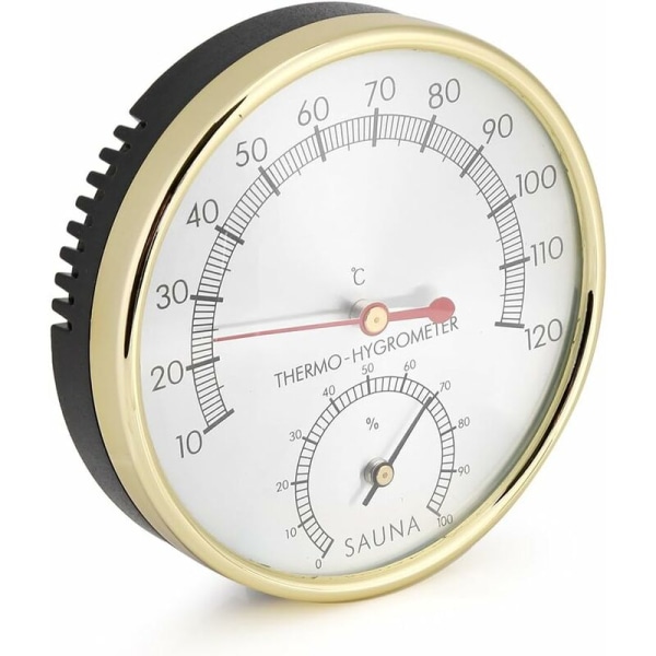 2 in 1 Hygrothermograph-saunamittari, saunatarvikkeet koteihin, toimistoihin, työpajoihin, kouluihin, markkinoille, varastoihin-