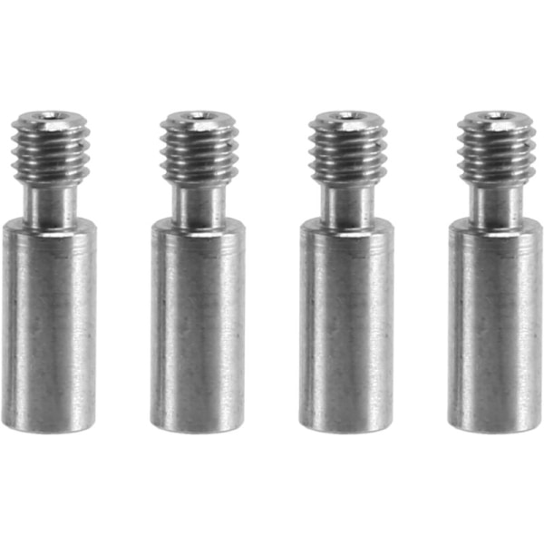 4 H2 Extruder Heat Break Metall Titanlegering Heat Break 3D-skrivardelar för Hotend Games Anet A8 Uppgradering från B1.0