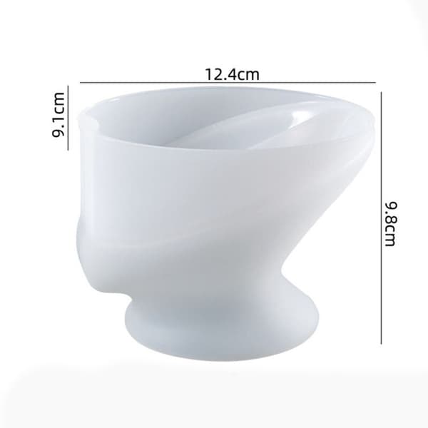 Epoxy Resin Form Crystal Dræn Design Lotus Blad Opbevaringsboks Silikoneform