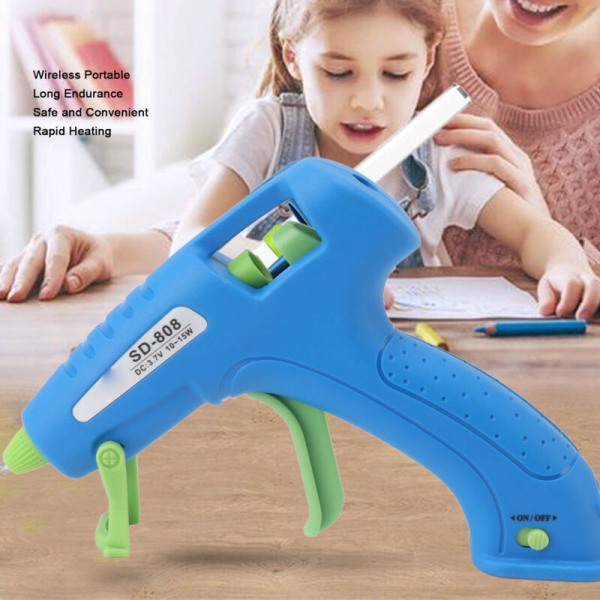 Lämpöliimapistooli 10-15W Johdoton USB Lataava Lämpöliimapistooli Mini Nopea Lämpöliimapistooli Lapsille