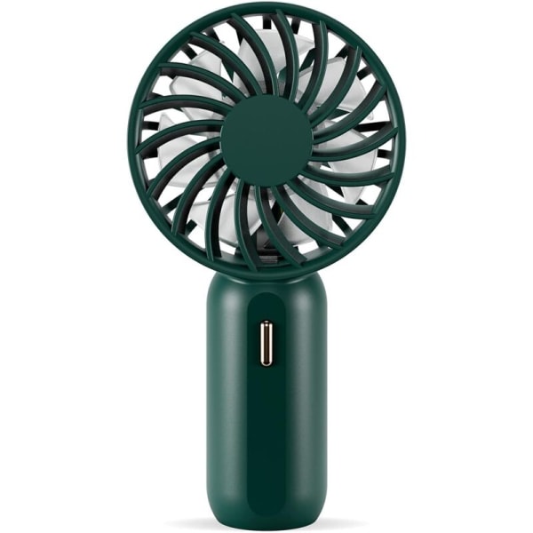 Mini Portable Fan with 3 Adjustable Speeds, Rechargeable Battery, Cord, Quiet USB Fan for Home, Office and Travel