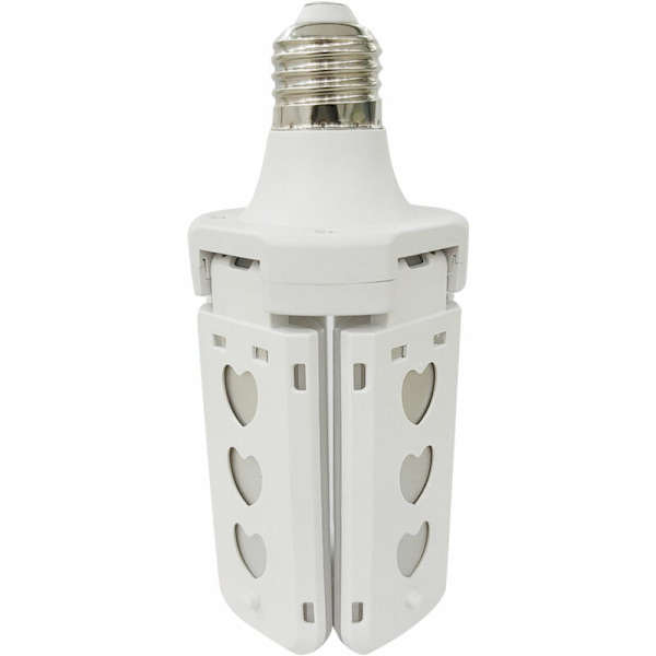 LED-tallivalot - himmennettävät tallin kattovalot, 6000LM 6500K E27/B22 LED-tallivalot, joissa on 4 säädettävää paneelia talleihin, työpajoihin, sisätiloihin
