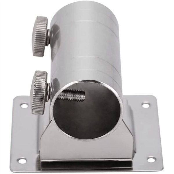 3X Fiskeparasollbaseholder, Justerbar Rustfritt Stål for Fiskeutstyrboks