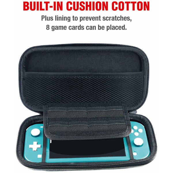 Bærbar Hard Case til Switch Lite Stødsikker Oxford EVA Opbevaringspose til Switch Lite Mini Konsol