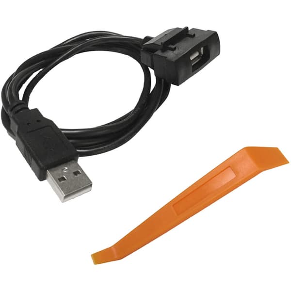 Bil RCD510 RCD315 CD-skifter USB-interfaceadapter lydkabel-stik 4-benet til 2011 2007