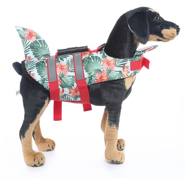 Hundeudstyr, badedragt, redningsvest til hund, badetøj（S）