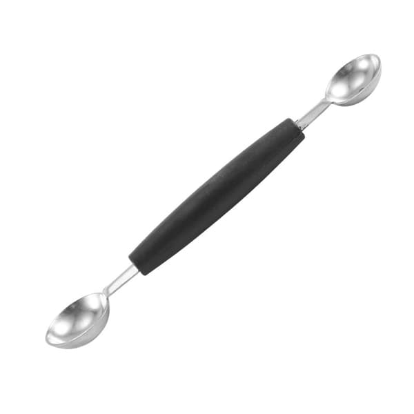 Dobbel 30mm Frukthode Iskremkule Melon Skje Parisienne Scoop