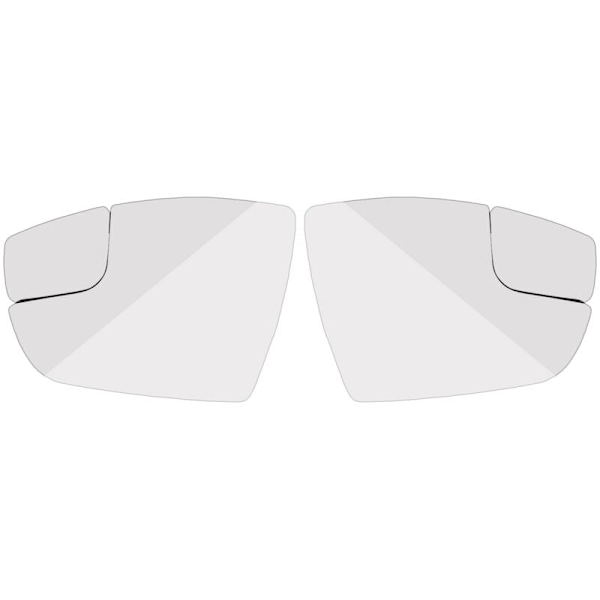 Vänster och höger uppvärmd sidospegelglas för Focus 2012-2018 US-modell