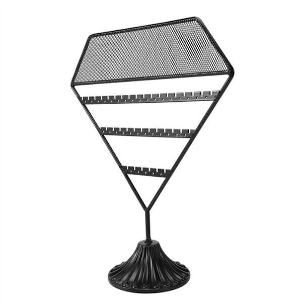 Metallisk Ørepyntstativ og Organizer, Displaystativ med Hull for Hengende Ørepynt, Piercing, Ørestikker