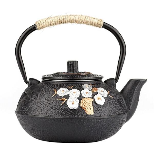 800ML japansk tekande med blommefilter til kogning