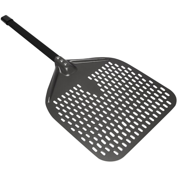 Perforert Pizza-spade, 12 tommer Rektangulær Pizza-spade, Pizza-spade for å snu Pizza, Pizza-skuffe for Kjøkken, Hjemmelaget Pizza-baking