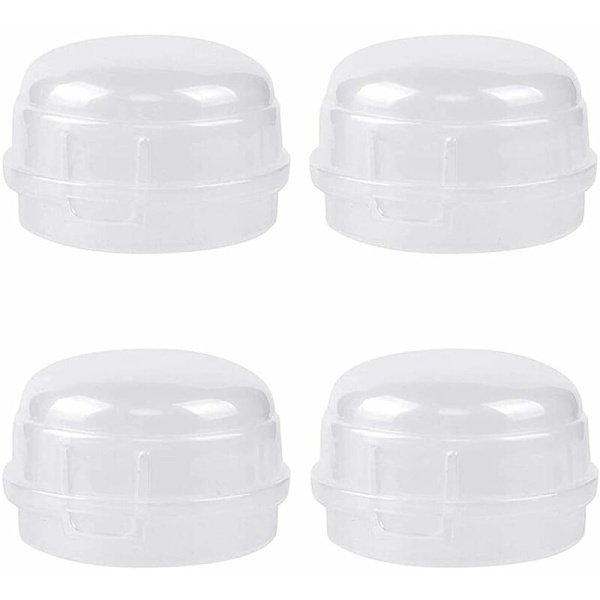 DENUOTOP 8-pack Spishällsskydd, Spishällsknappskydd, Spishällsknoppsöverdrag, Spishällskontrollskydd, Ugnsföräldrakontroll, Spishällföräldrakontroll, Babysäkert