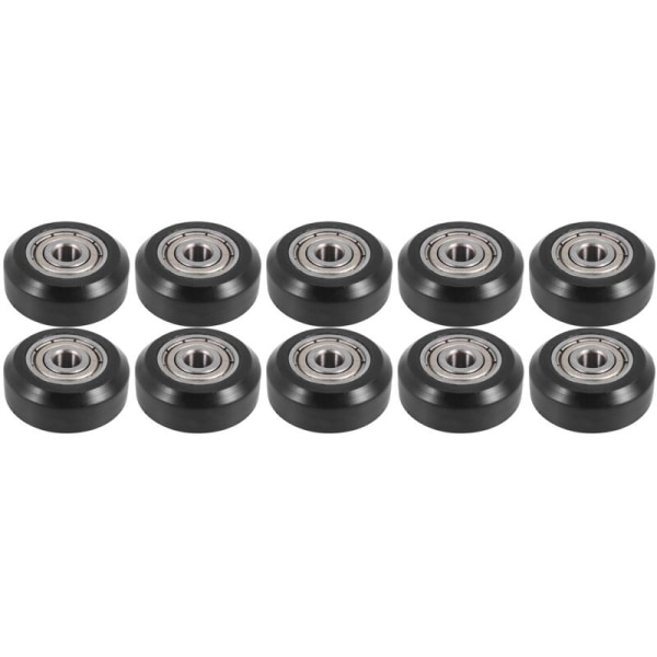 10Pcs Large Plastic Pulley Wheel with Idler Pulley Bearing for 3D Printer