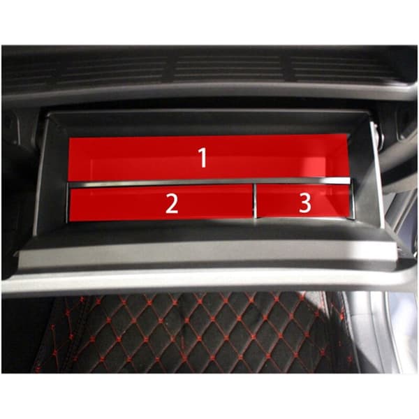 Organizer Box Insert Sorting Divider Storage för Navara NP300 D23 2015-2019 Höger Hand Driver